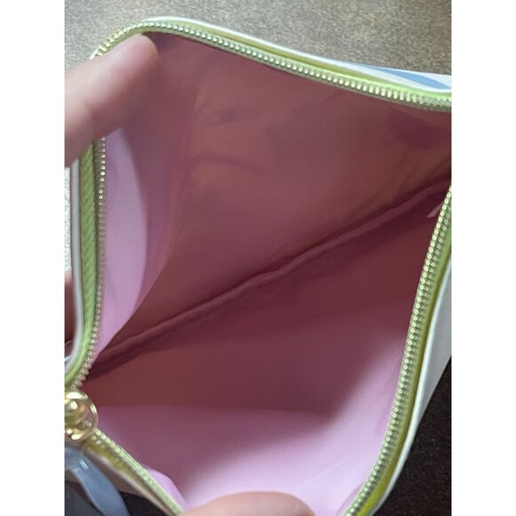 Ipsy Cosmic Makeup Bag – Cream with Colorful Cute Celestial Design & Pink Lining - Picture 4 of 8